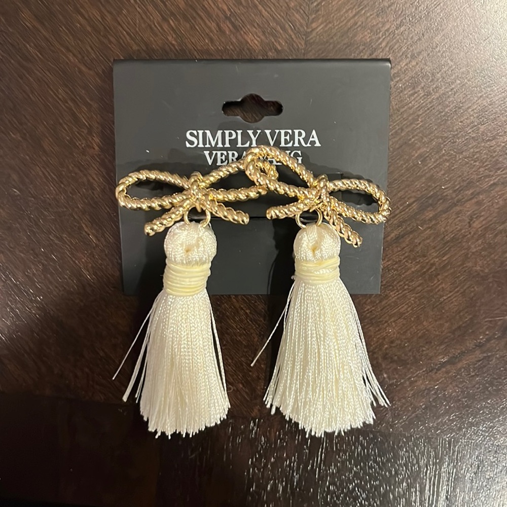 🎀Tassle Bow Earrings
